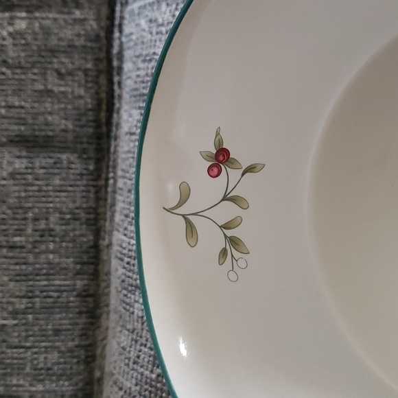 Pfaltzgraff Holiday Dip Dish Nd Knife - Picture 6 of 9